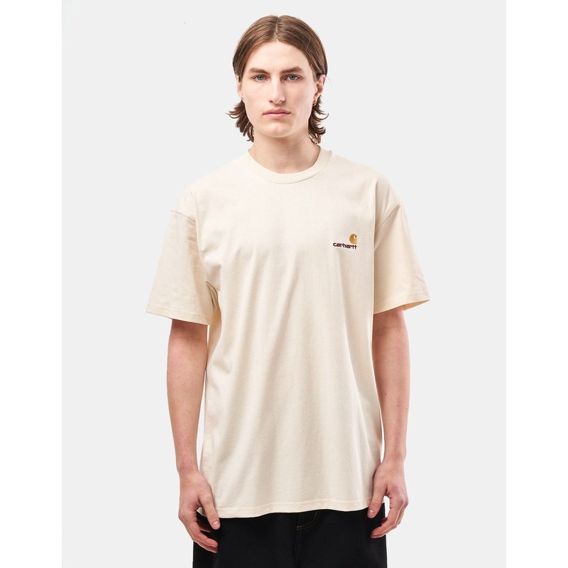 Carhartt WIP S/S American Script T-Shirt – Natural