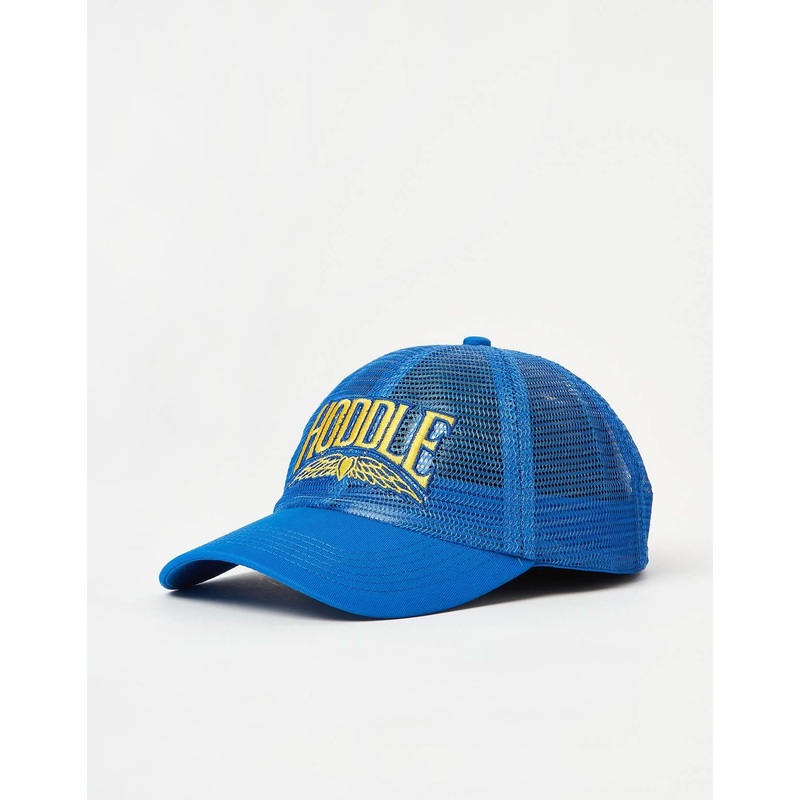 Hoddle Heart Trucker Cap – Blue/Gold