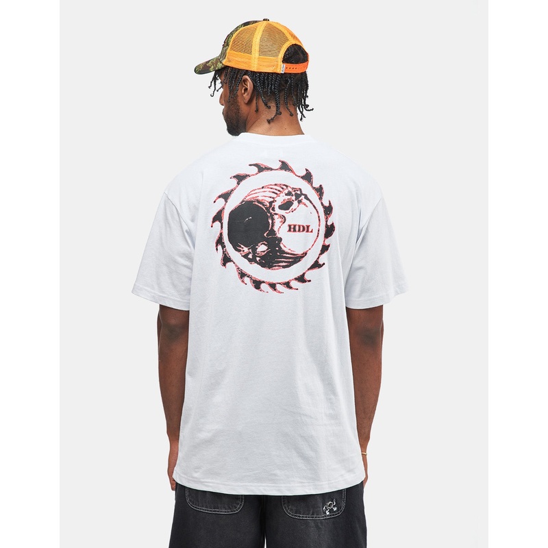 Hoddle Thunderdome Pocket T-Shirt – White