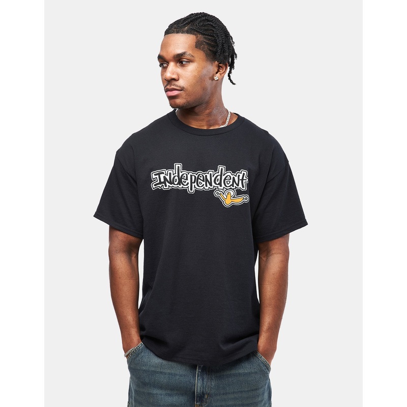 Independent x Gonz Bar Heavyweight T-Shirt – Black