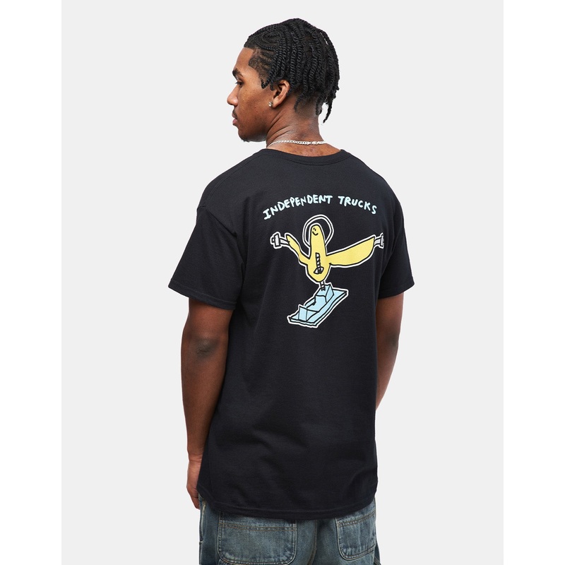 Independent x Gonz Hanger Heavyweight T-Shirt – Black