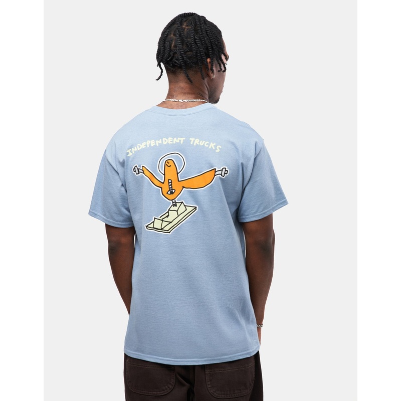 Independent x Gonz Hanger Heavyweight T-Shirt – Stone Blue