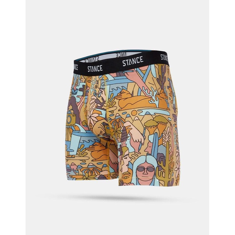 Stance Poly Blend Calication Boxers – Brown