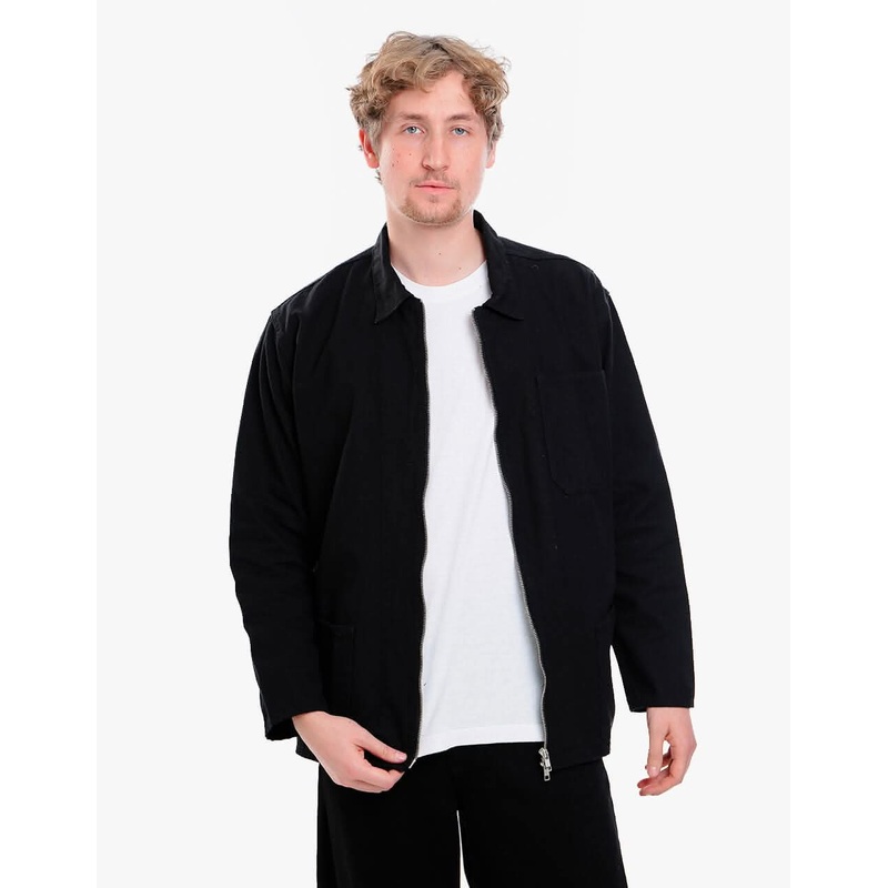 Uskees Lot #3002 L/S Overshirt – Black