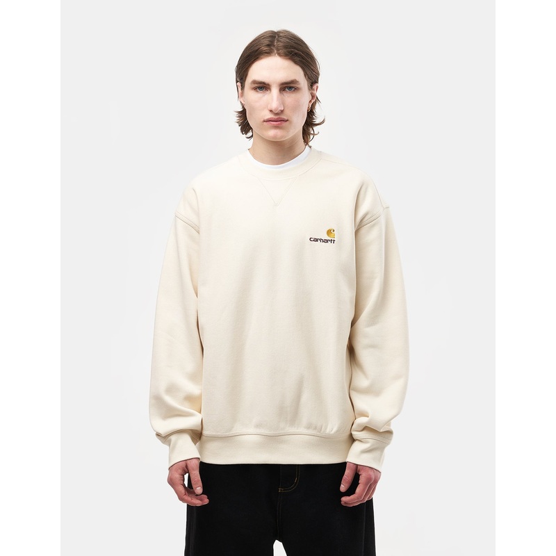 Carhartt WIP American Script Sweatshirt – Natural