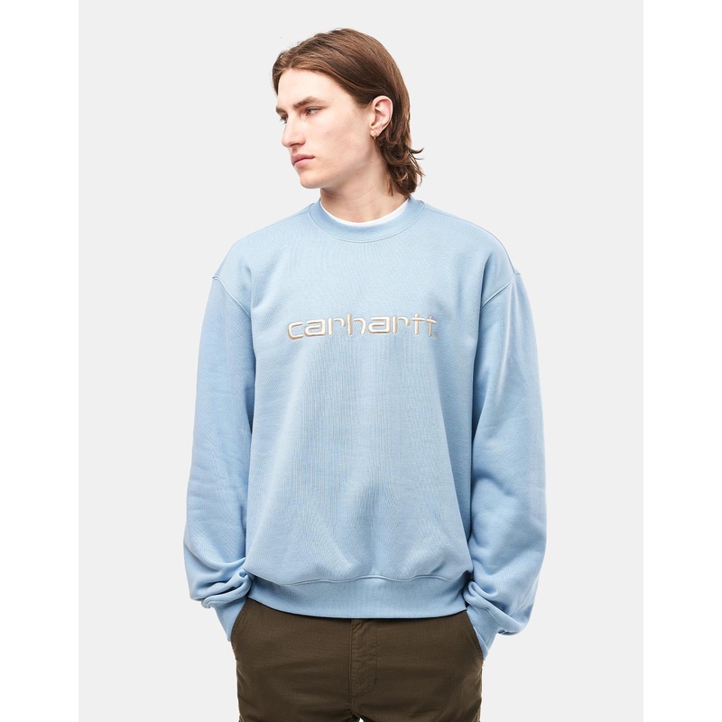 Carhartt WIP Carhartt Sweat – Bluebird/Fleur De Sel