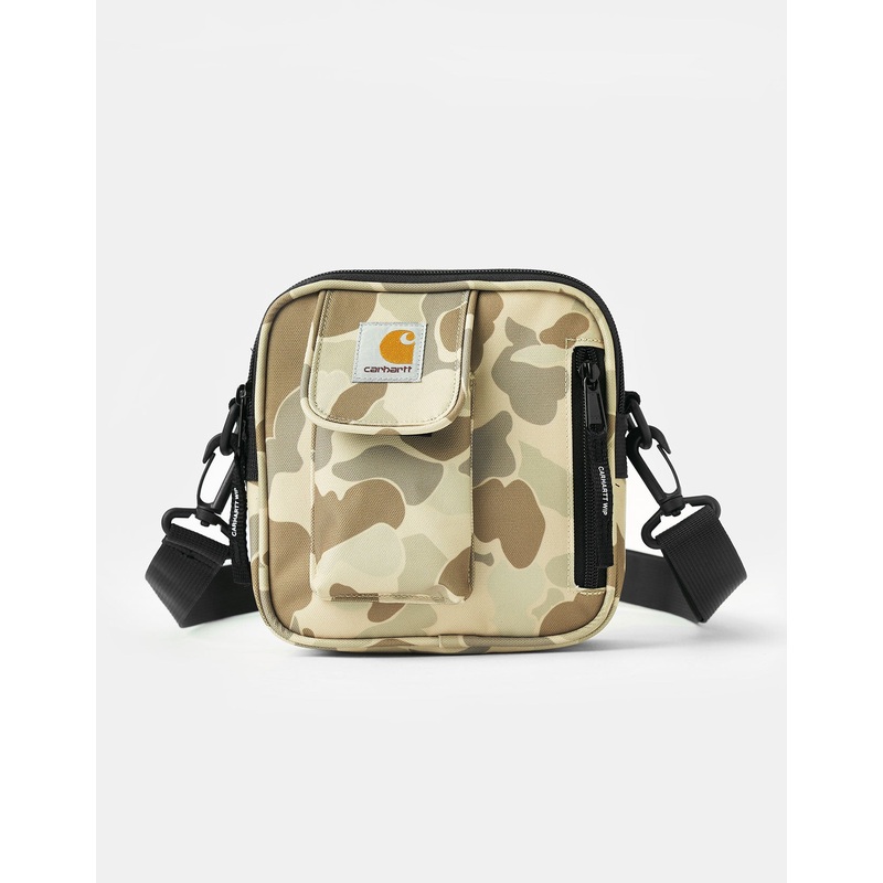 Carhartt WIP Essentials Cross Body Bag – Camo Duck-Desert