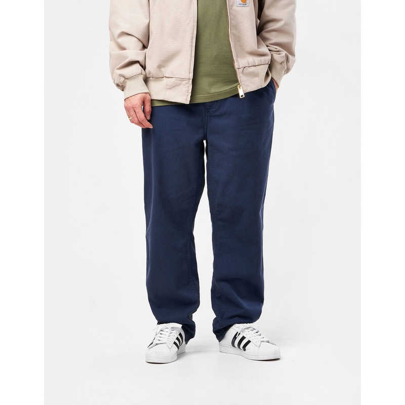 Carhartt WIP Flint Pant – Dusky Blue (Garment Dyed)