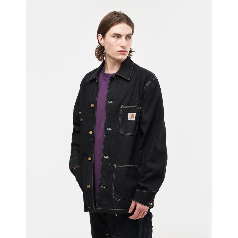 Carhartt WIP OG Chore Coat – Black (One Wash)