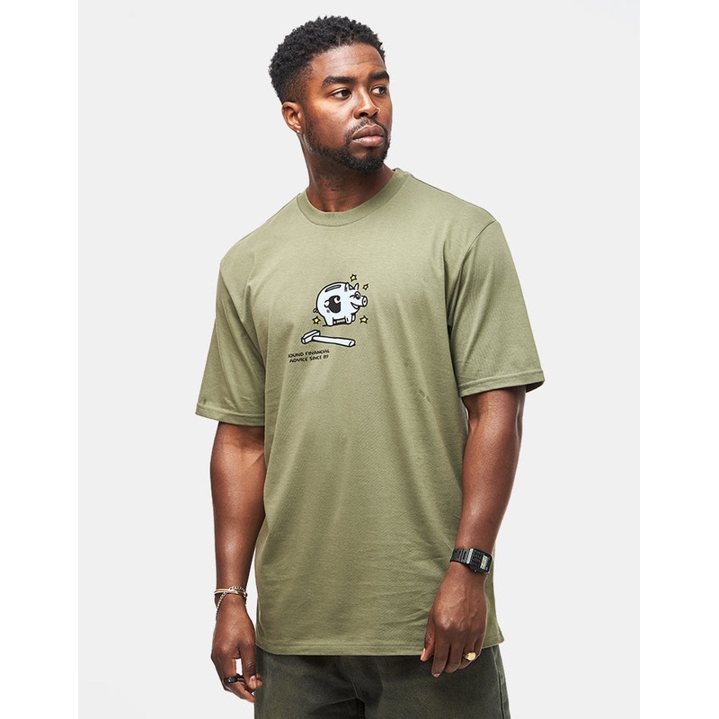 Carhartt WIP Piggybank T-Shirt – Dollar Green