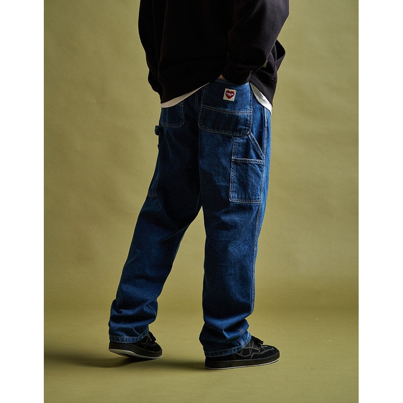 Carhartt WIP Single Knee Pant – Blue Heart (Stone Washed)