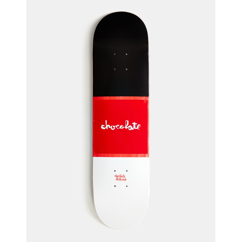 Chocolate Aikens Red Square ‘Heritage Logo Collection’ G018 Skateboard Deck – 8″