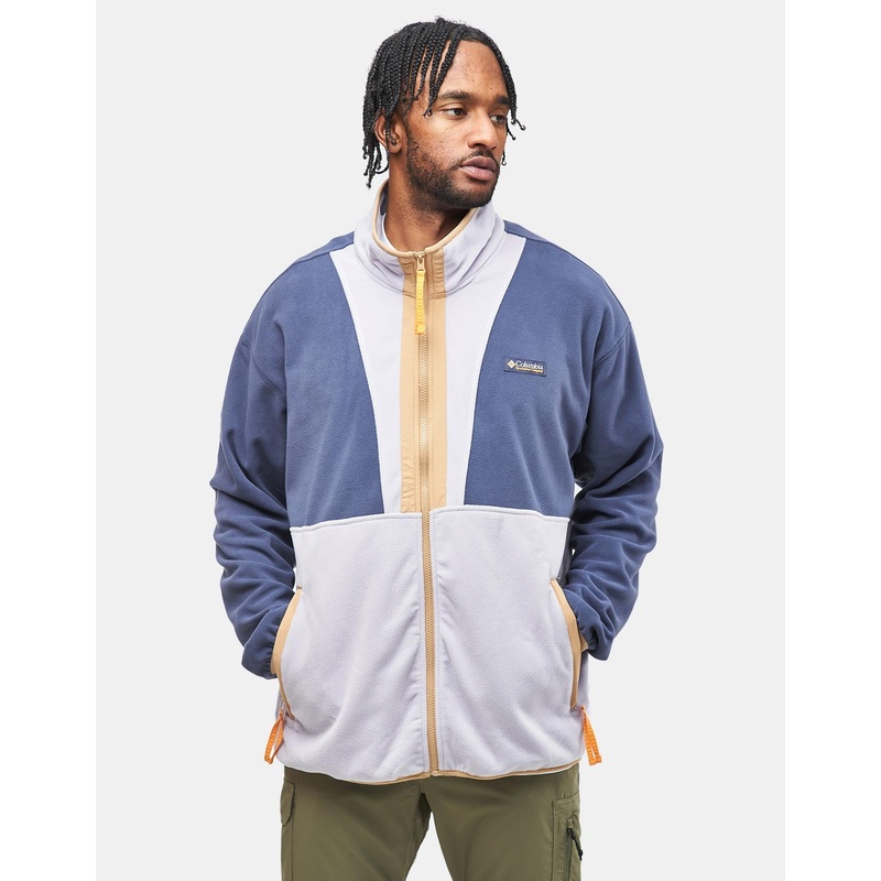 Columbia Backbowl II Lightweight Full Zip Fleece – Nocturnal/Lavendar Pearl