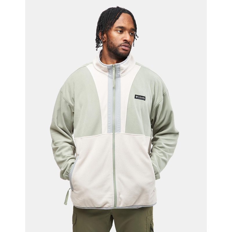 Columbia Backbowl II Lightweight Full Zip Fleece – Safari/Dark Stone