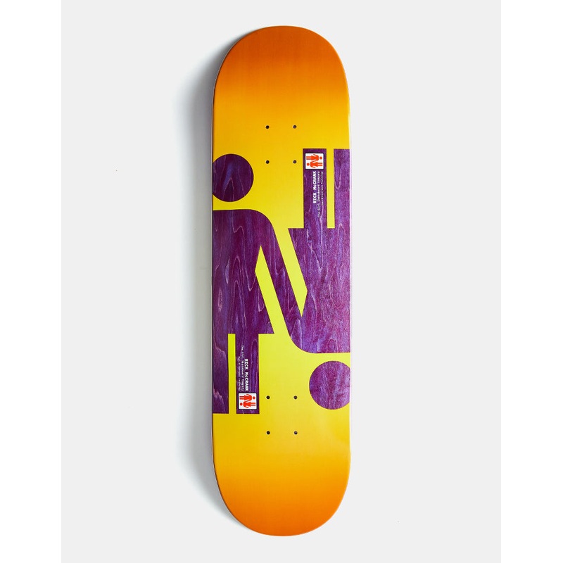 Girl McCrank Dual Directional ‘TWIN TIP’ G096 Skateboard Deck – 8.5″