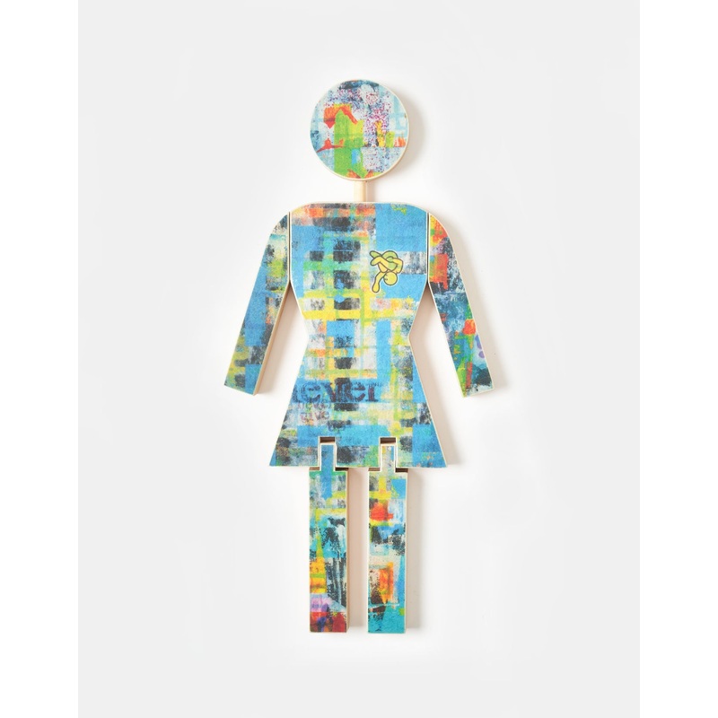 Girl x Lance Mountain x Modernica Wooden OG Statue