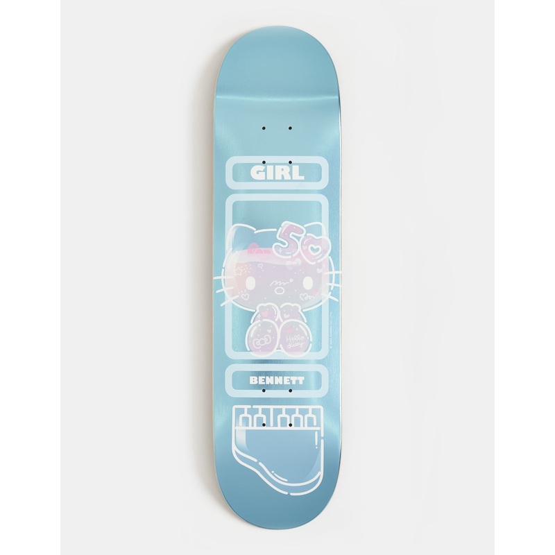 Girl x Sanrio Bennett Hello Kitty 50th Anniversary G027 Skateboard Deck – 8.25″