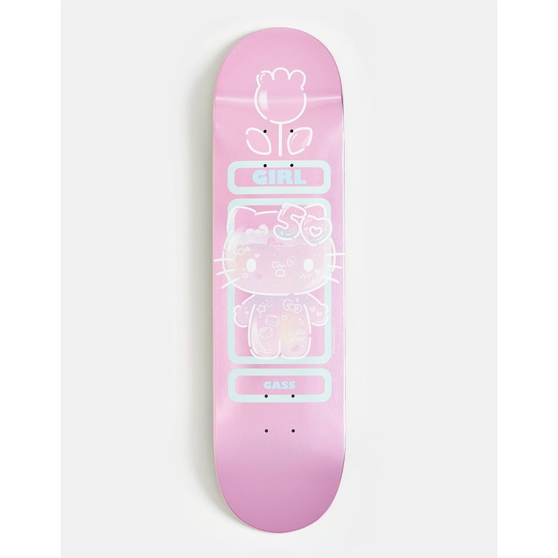 Girl x Sanrio Gass Hello Kitty 50th Anniversary G053 Skateboard Deck – 8.5″