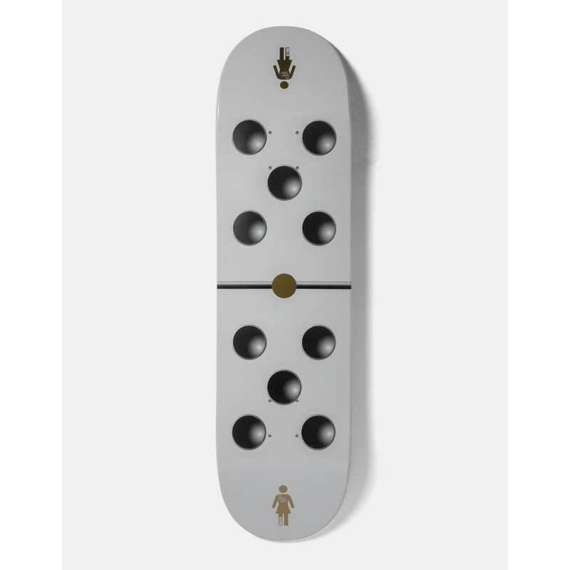 Girl x The Good Life Malto Bones ‘TWIN TIP’ G069 Skateboard Deck – 8.25″