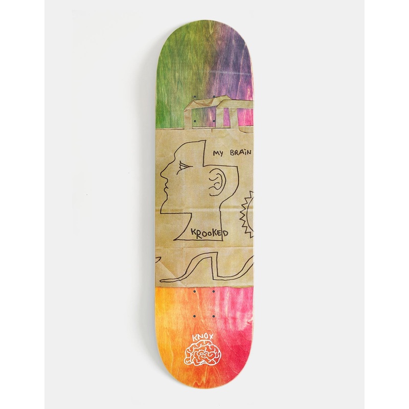 Krooked Knox Tom’s Brain Skateboard Deck – 8.5″