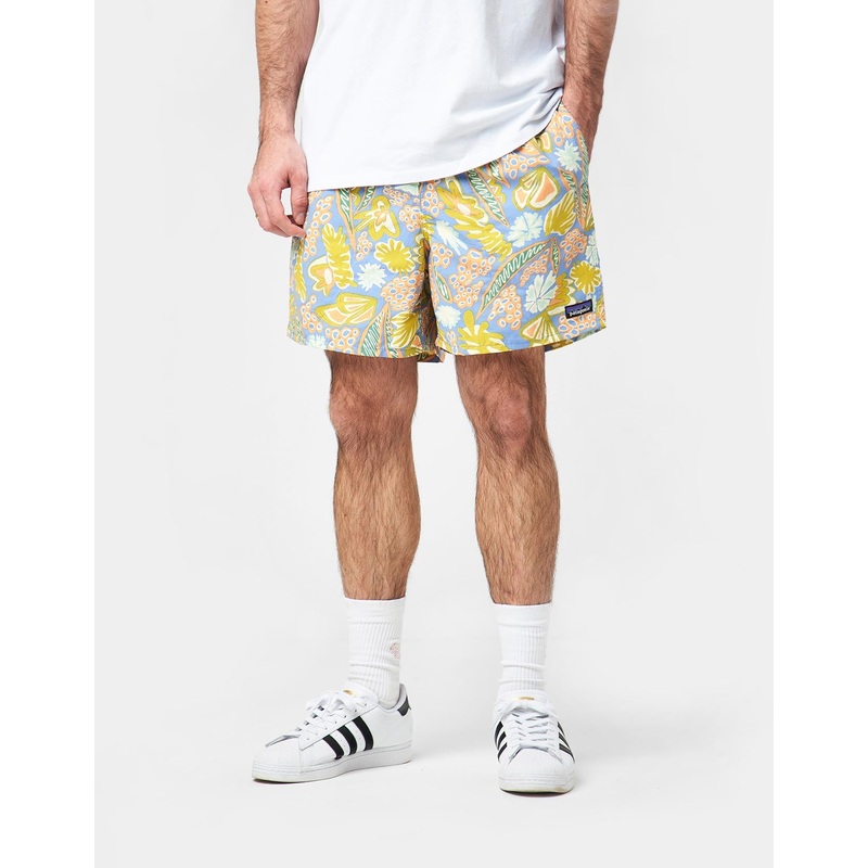 Patagonia Baggies 5″ Shorts – Flourish: Abundant Blue