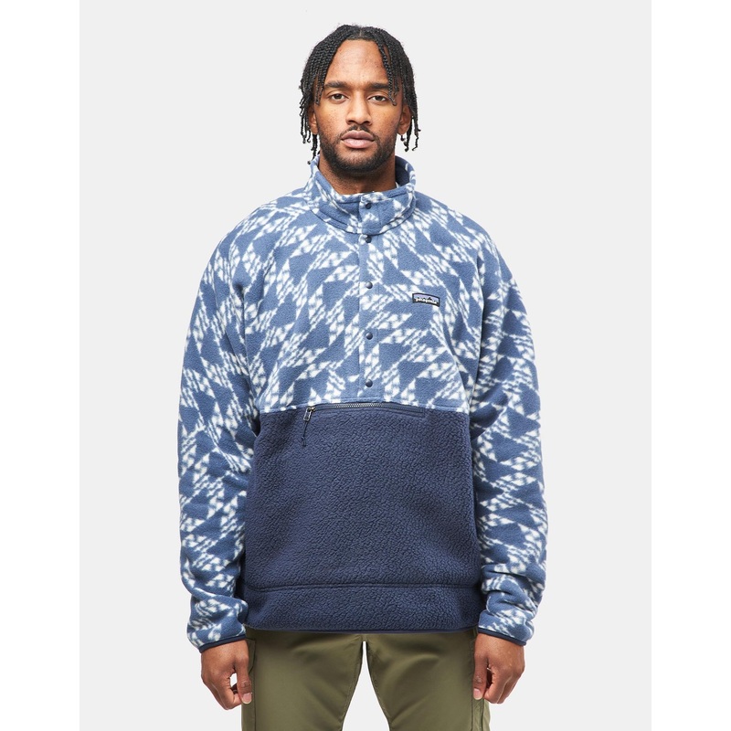 Patagonia Retro Pile 1/2 Snap Pullover Fleece – New Navy