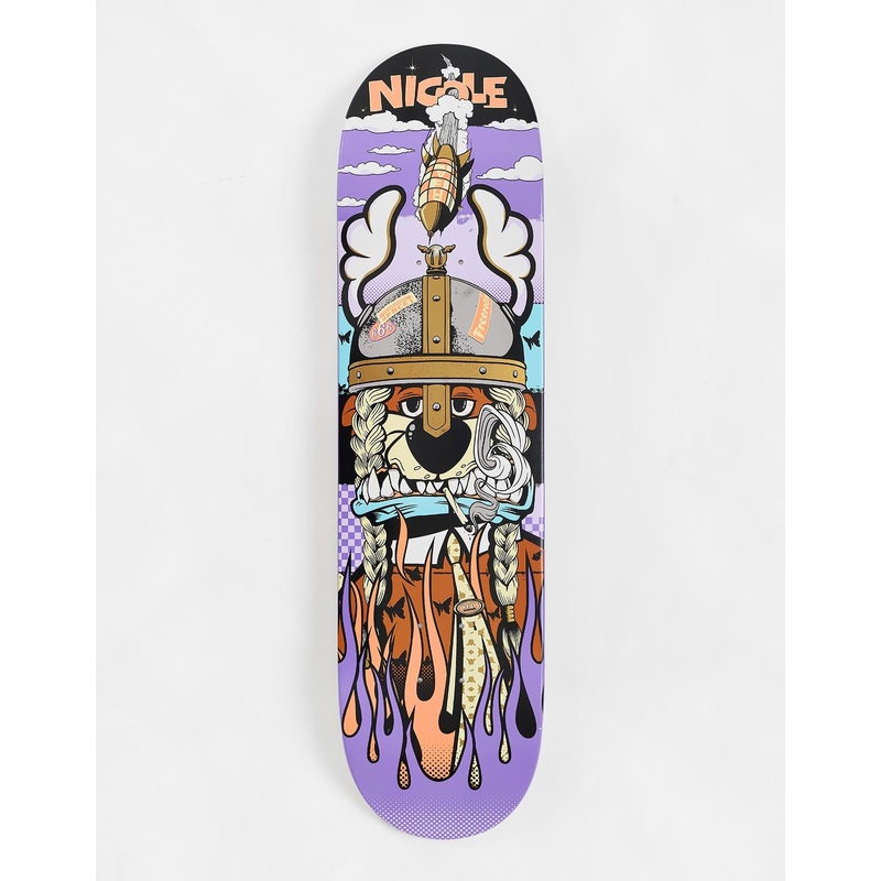 Real x D*Face Nicole Full SE Skateboard Deck – 8.06″
