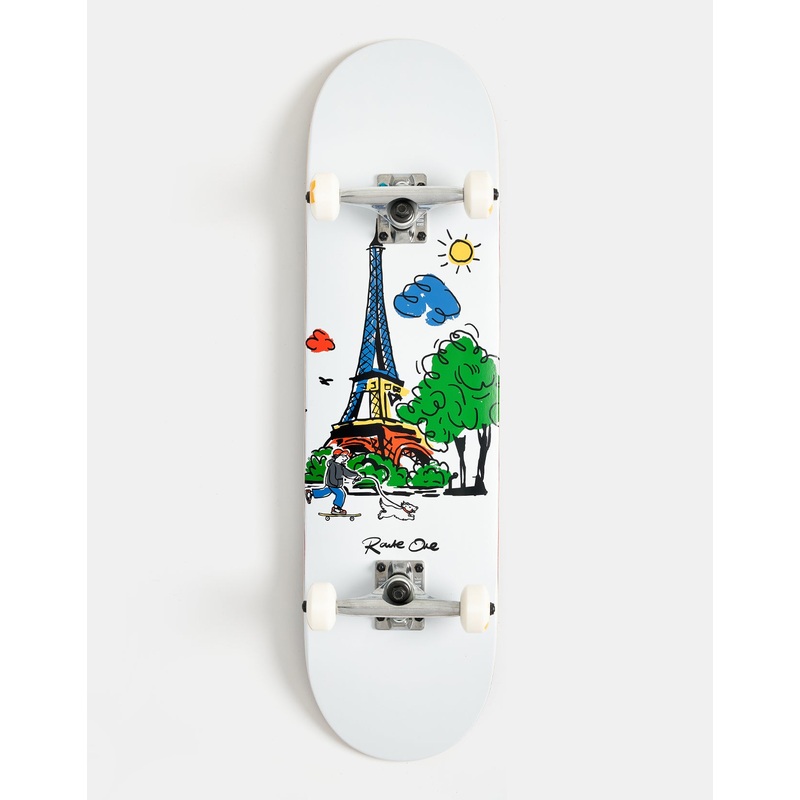 Route One Champs Custom Set-Up Complete Skateboard – 8.5″