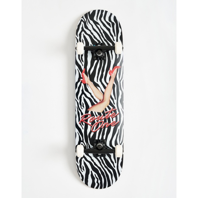 Route One Legs Custom Set-Up Complete Skateboard – 8.375″