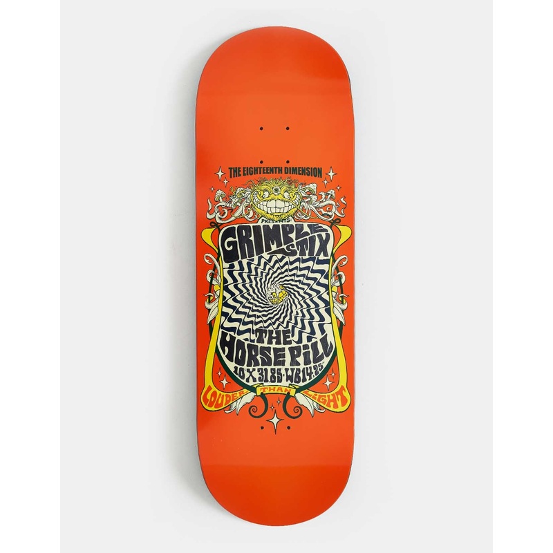 Anti Hero Grimple Stix Litho ‘Horse Pill’ Skateboard Deck – 10″