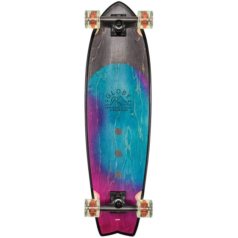 Globe Chromantic Washed Aqua Cruiser Skateboard – 9.5″