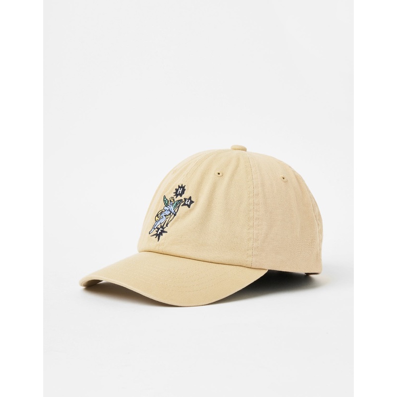 HUF Cupid 6 Panel Curved Visor Cap – Khaki