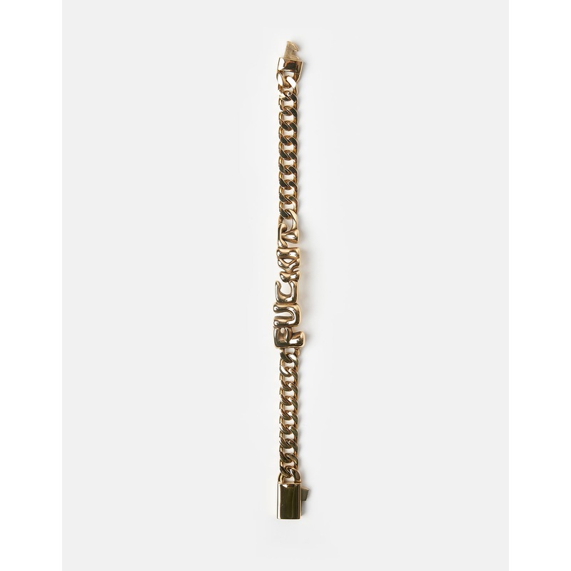 HUF Fuck It Warped ID Bracelet – Gold