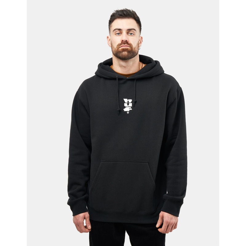 HUF Set Megablast Pullover Hoodie – Black