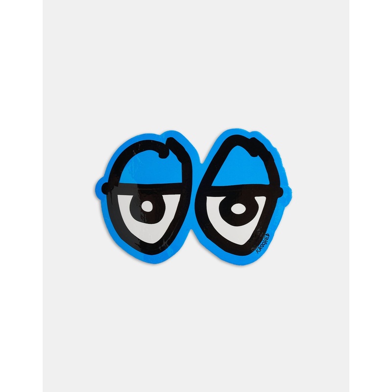Krooked Eyes Medium Die-Cut Sticker