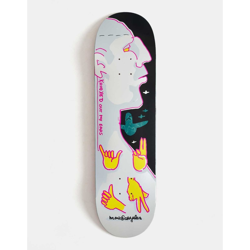 Krooked Gonz Out My Ears Skateboard Deck – 8.75″