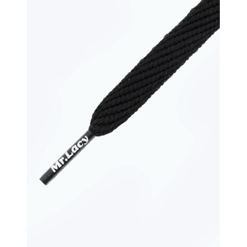Mr. Lacy Flatties Laces – Black