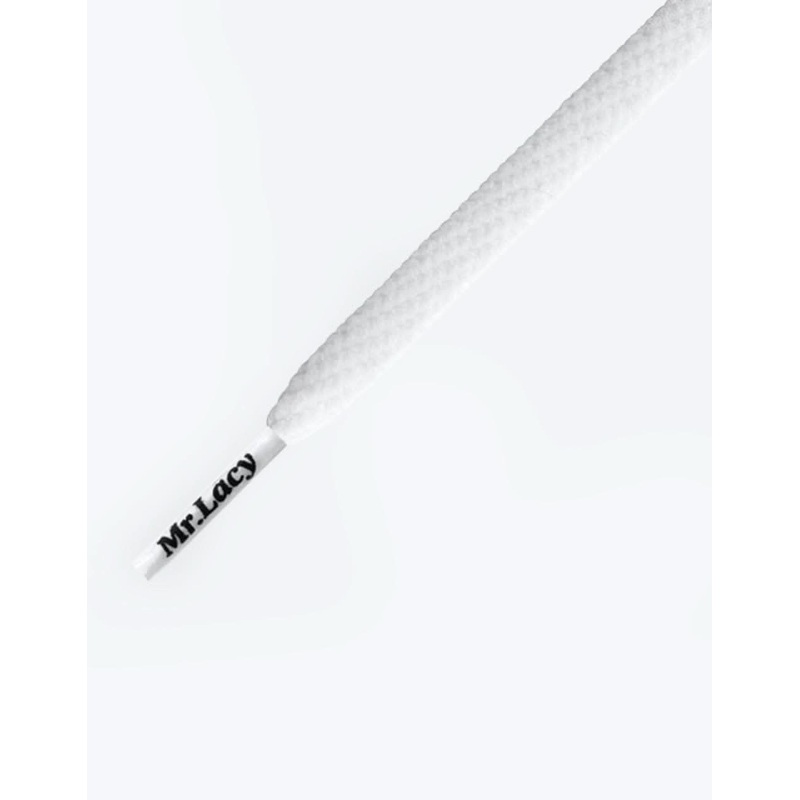 Mr. Lacy Skinnies Laces – White