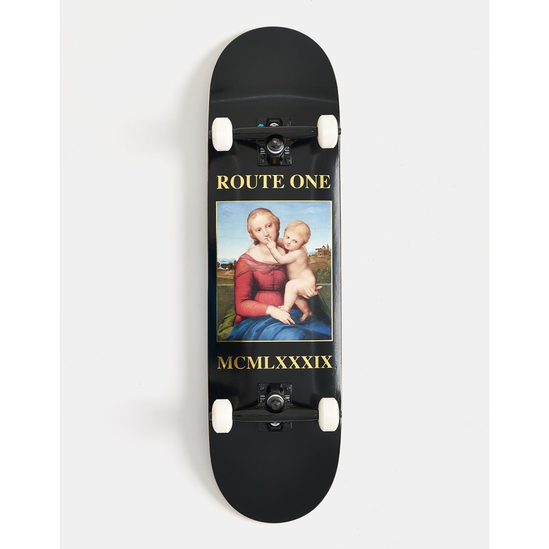 Route One MCMLXXXIX Ssh! Custom Set-Up Complete Skateboard – 8.5″