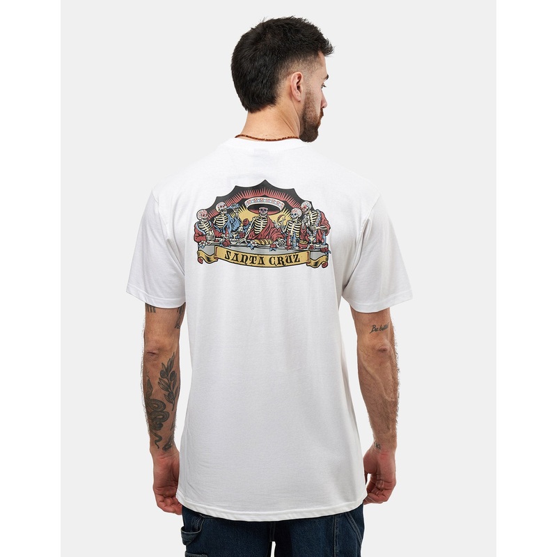 Santa Cruz Guzman Dead Diners T-Shirt – White