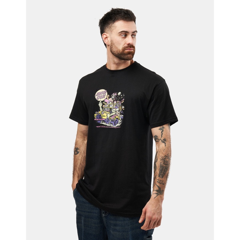 Santa Cruz Johnson Beast Wagon T-Shirt – Black