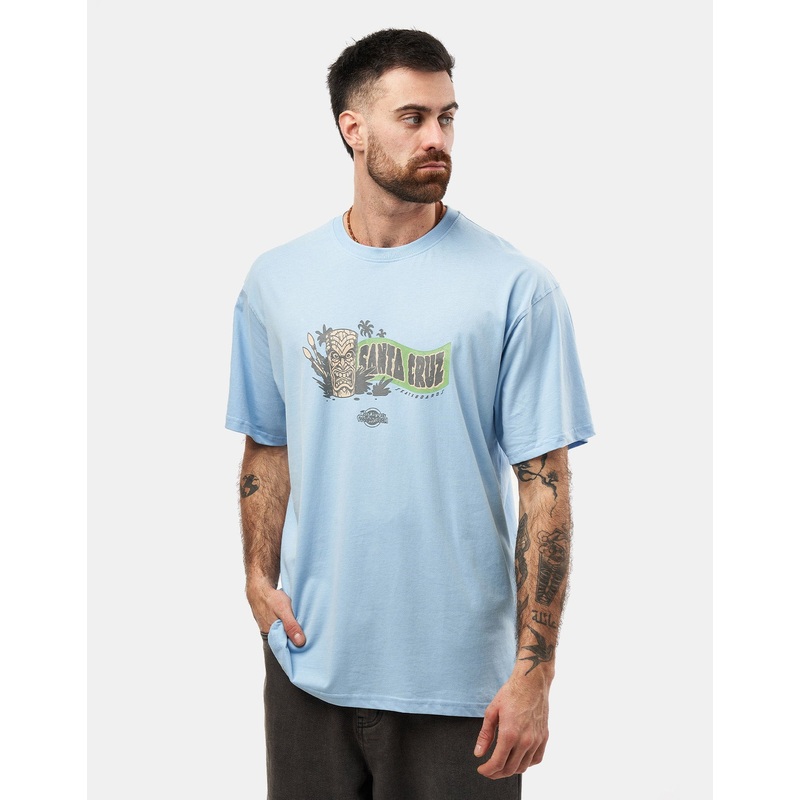 Santa Cruz Roskopp Voodoo Room T-Shirt – Fresh Blue