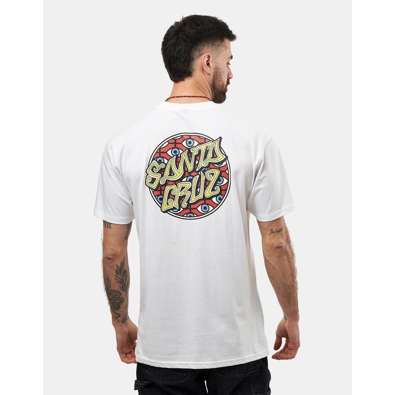 Santa Cruz Salba Eyes Dot T-Shirt – White