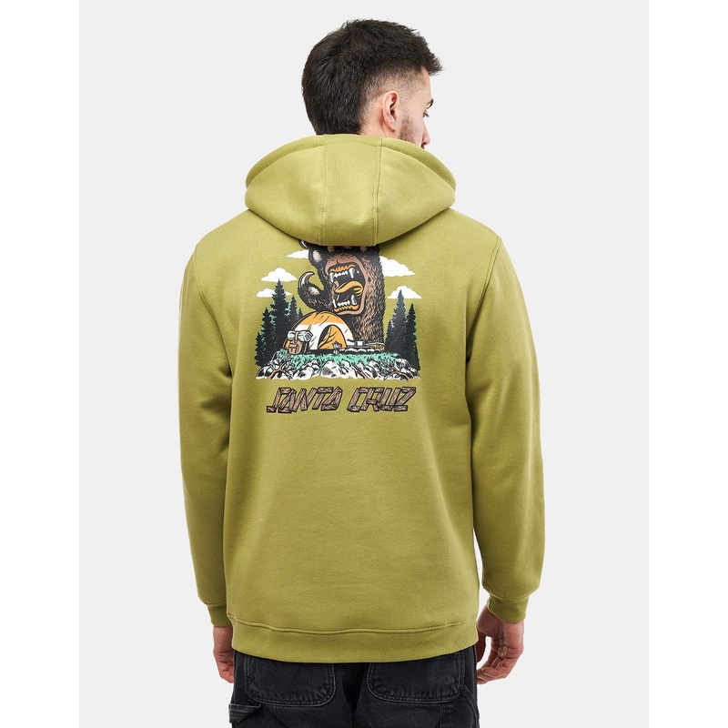 Santa Cruz Screaming Grizzly Pullover Hoodie – Iguana