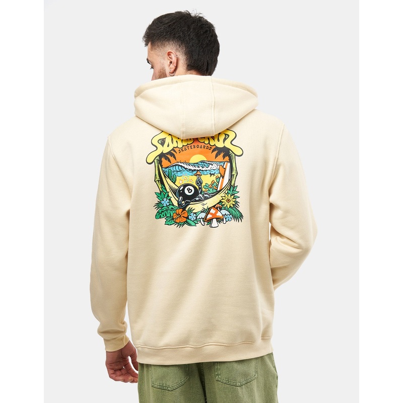Santa Cruz Winkowski 8Baller Trip Pullover Hoodie – Blond Wood