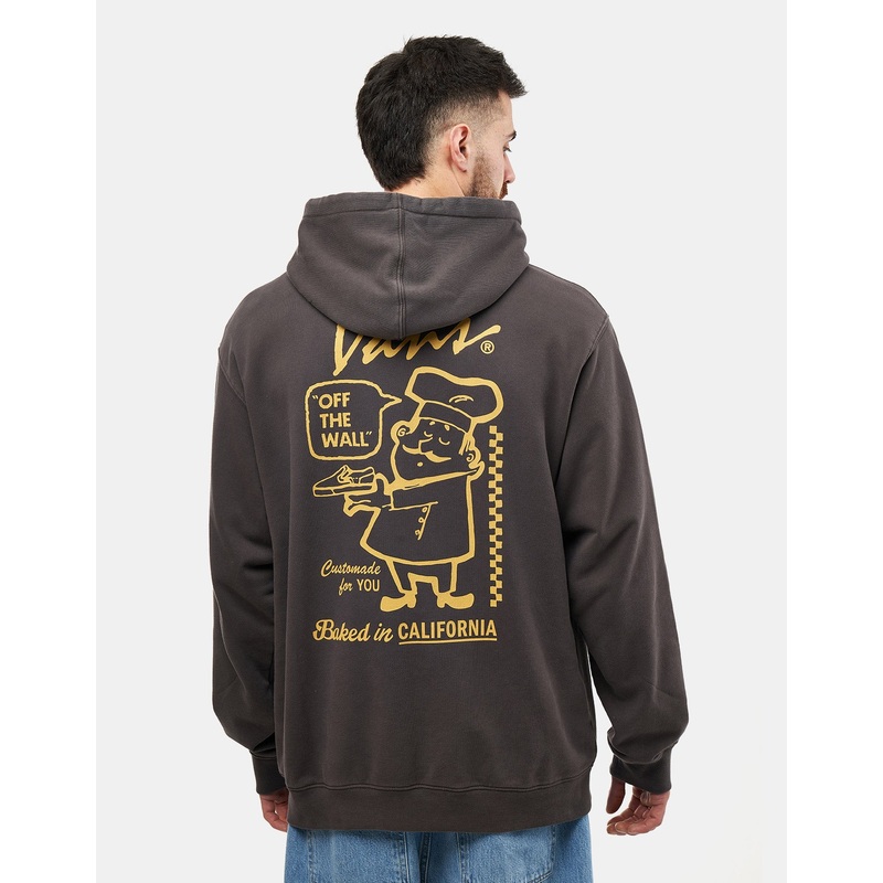 Vans 66 Baked In Loose Pullover Hoodie – Black