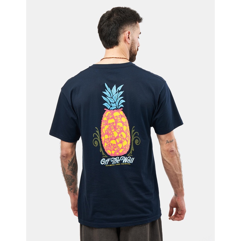 Vans Pineapple Skull T-Shirt – Navy