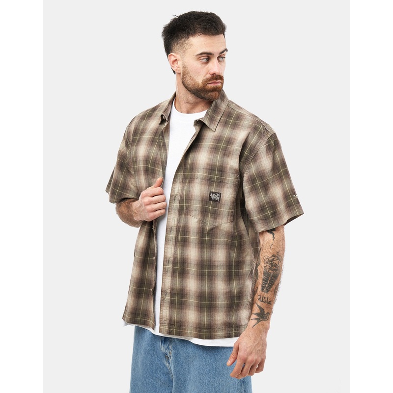 Vans Plaid S/S Shirt – Walnut