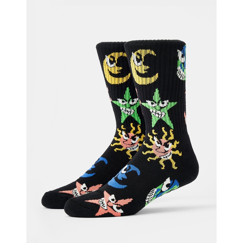 Vans Skate Clay Crew Socks – Black
