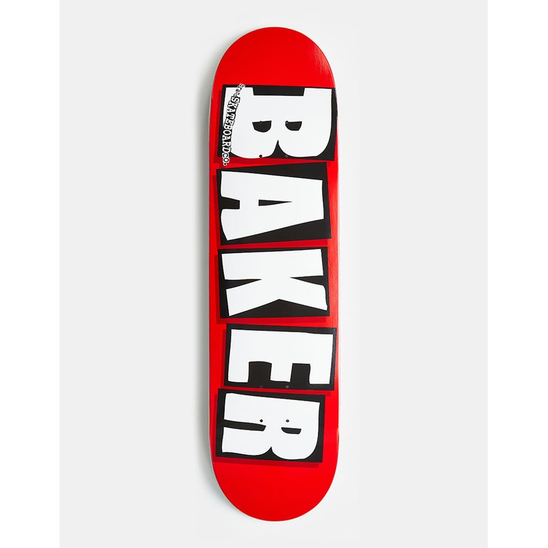 Baker Brand Logo Skateboard Deck – White